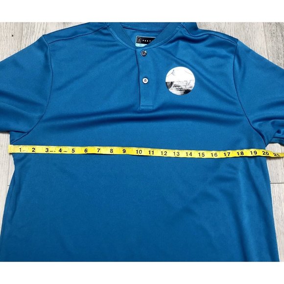 PGA Tour Blue Golf Shirt Polo Mens Medium NWT New Casual Collar - Picture 7 of 7
